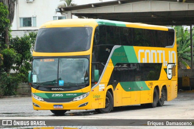 Empresa Gontijo de Transportes 23155 na cidade de Eunápolis, Bahia, Brasil, por Eriques  Damasceno. Número da foto: #13187202.