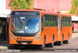 Expresso Azul JI018 na cidade de Curitiba, Paraná, Brasil, por Alessandro Fracaro Chibior. Número da foto: #:id.