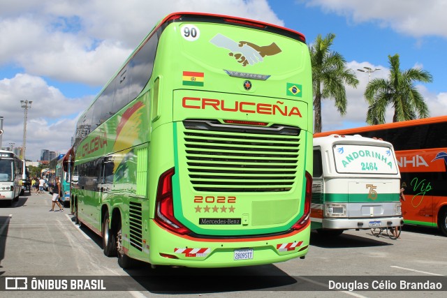 Autobuses Cruceña 2022 na cidade de Barueri, São Paulo, Brasil, por Douglas Célio Brandao. Número da foto: #13234809.