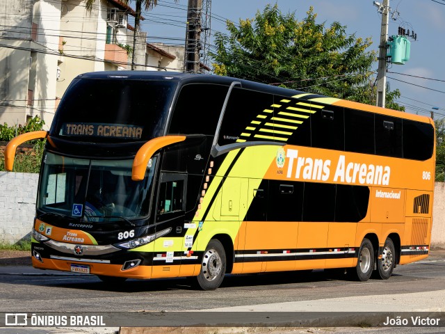 Empresa de Transporte Coletivo Trans Acreana 806 na cidade de Ananindeua, Pará, Brasil, por João Victor. Número da foto: #13234046.