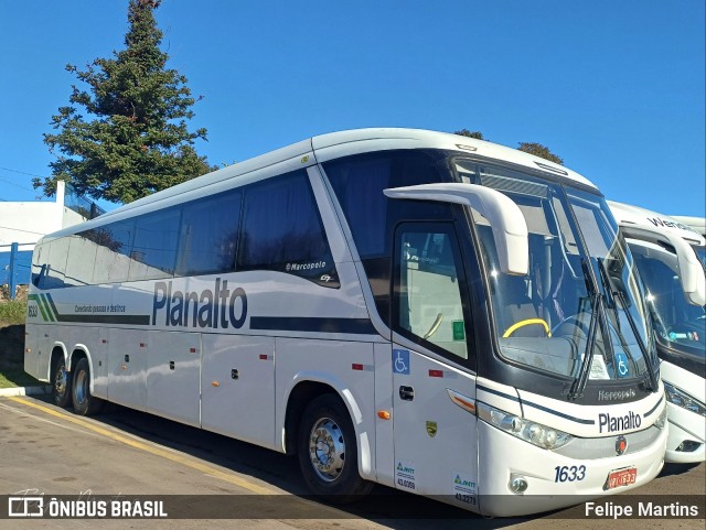 Planalto Transportes 1633 na cidade de Santana do Livramento, Rio Grande do Sul, Brasil, por Felipe Martins. Número da foto: #13233481.