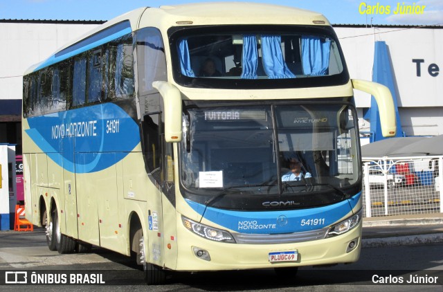 Viação Novo Horizonte 541911 na cidade de Goiânia, Goiás, Brasil, por Carlos Júnior. Número da foto: #13234152.