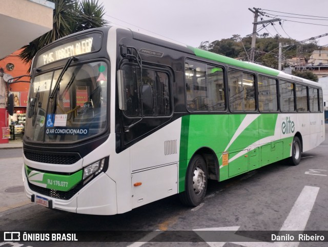 Viação Elite RJ 176.077 na cidade de Barra do Piraí, Rio de Janeiro, Brasil, por Danilo  Ribeiro. Número da foto: #13231731.