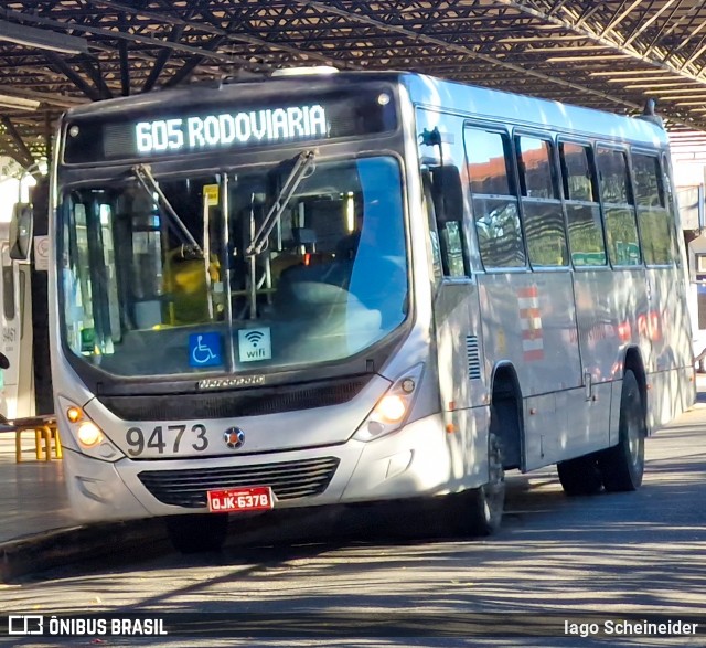 BluMob - Concessionária de Transporte Urbano de Blumenau 9473 na cidade de Blumenau, Santa Catarina, Brasil, por Iago Scheineider. Número da foto: #13234203.