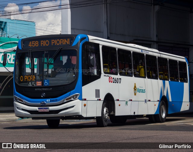 Viação São Pedro 0326017 na cidade de Manaus, Amazonas, Brasil, por Gilmar Porfírio. Número da foto: #13233959.