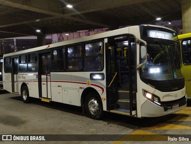 Del Rey Transportes 1013 na cidade de Carapicuíba, São Paulo, Brasil, por Ítalo Silva. Número da foto: #13231611.