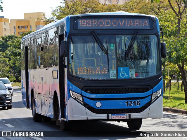 VB Transportes e Turismo 1218 na cidade de Campinas, São Paulo, Brasil, por Sérgio de Sousa Elias. Número da foto: #13234252.