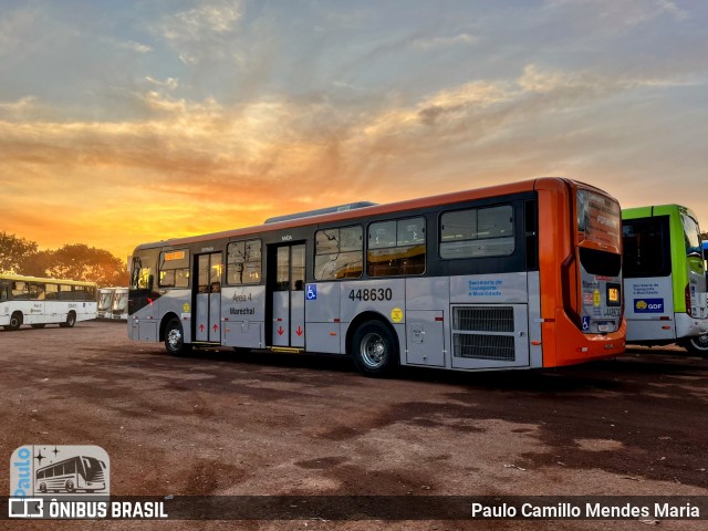 Auto Viação Marechal Brasília 448630 na cidade de Brasília, Distrito Federal, Brasil, por Paulo Camillo Mendes Maria. Número da foto: #13231894.