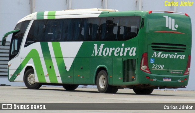 Empresa de Transportes e Turismo Moreira 2290 na cidade de Goiânia, Goiás, Brasil, por Carlos Júnior. Número da foto: #13233473.
