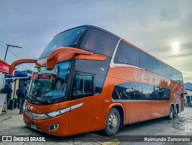 ETM - Empresa de Transporte Maullín 460 na cidade de Castro, Chiloé, Los Lagos, Chile, por Raimundo Zamorano. Número da foto: #13234284.
