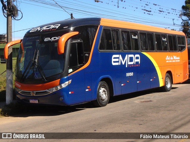 EMDA Tur 5950 na cidade de Três Corações, Minas Gerais, Brasil, por Fábio Mateus Tibúrcio. Número da foto: #13231900.