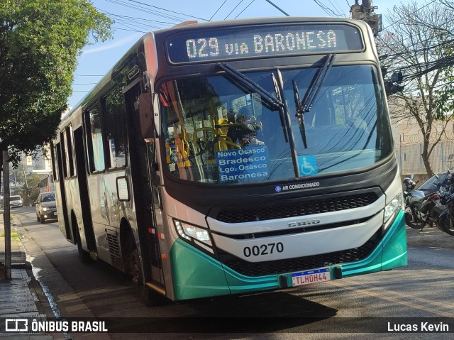 Auto Viação Urubupungá 00270 na cidade de Osasco, São Paulo, Brasil, por Lucas Kevin. Número da foto: #13232166.
