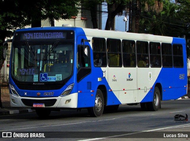 Onicamp Transporte Coletivo 4937 na cidade de Campinas, São Paulo, Brasil, por Lucas Silva. Número da foto: #13233159.