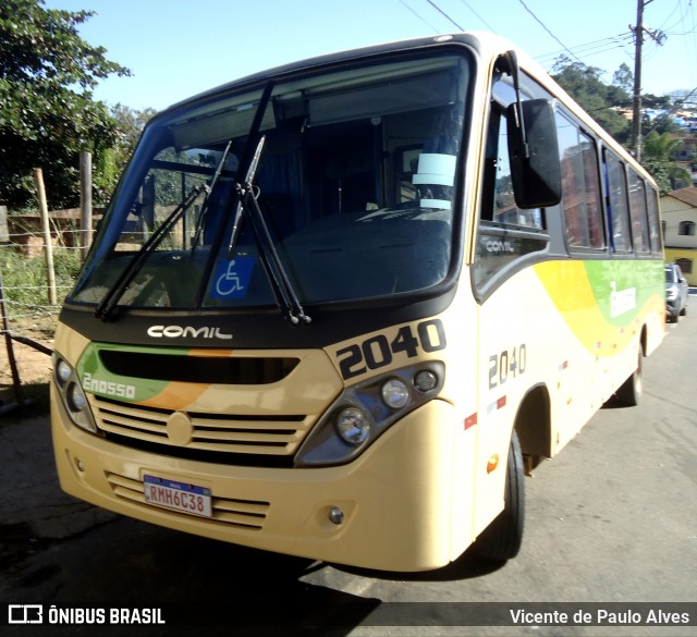 Enosso - Expresso Pai Nosso 2040 na cidade de Conceição do Mato Dentro, Minas Gerais, Brasil, por Vicente de Paulo Alves. Número da foto: #13233914.