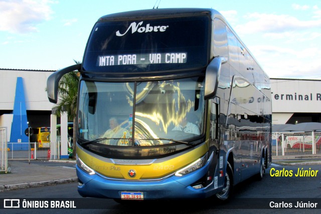 Nobre Turismo 2402 na cidade de Goiânia, Goiás, Brasil, por Carlos Júnior. Número da foto: #13234122.
