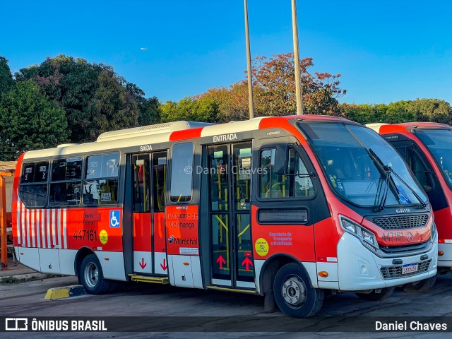 Auto Viação Marechal Brasília 447161 na cidade de Ceilândia, Distrito Federal, Brasil, por Daniel Chaves. Número da foto: #13232075.