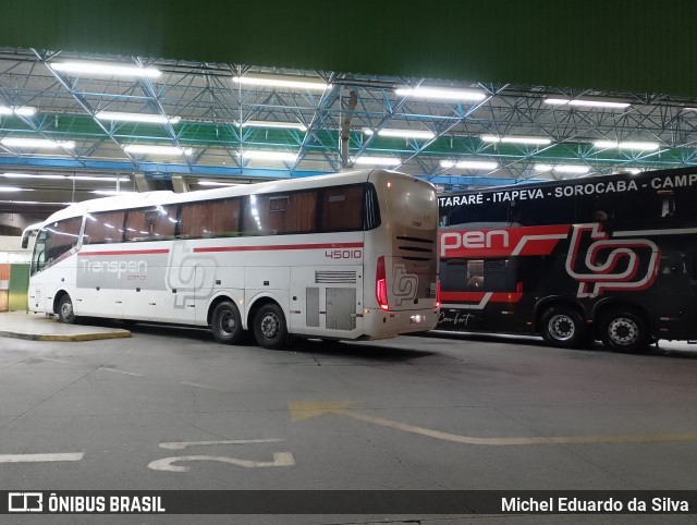 Transpen Transporte Coletivo e Encomendas 45010 na cidade de São Paulo, São Paulo, Brasil, por Michel Eduardo da Silva. Número da foto: #13234548.