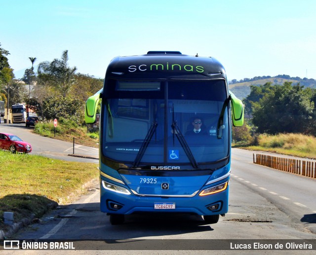 SC Minas Transportes 79325 na cidade de Alfenas, Minas Gerais, Brasil, por Lucas Elson de Oliveira. Número da foto: #13233905.