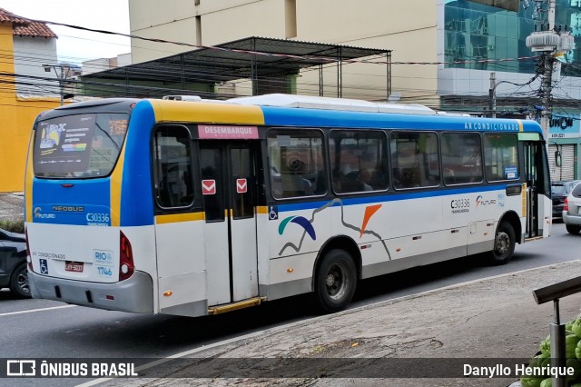 Transportes Futuro C30336 na cidade de Rio de Janeiro, Rio de Janeiro, Brasil, por Danyllo Henrique. Número da foto: #13234280.