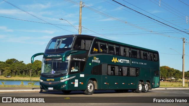 Viação Motta 23007 na cidade de Assis, São Paulo, Brasil, por Francisco Ivano. Número da foto: #13234376.