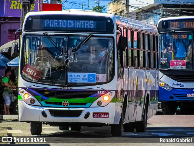 Viação Modelo 9323 na cidade de Aracaju, Sergipe, Brasil, por Ronald Gabriel. Número da foto: #13234012.