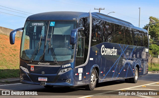 Viação Cometa 721559 na cidade de Campinas, São Paulo, Brasil, por Sérgio de Sousa Elias. Número da foto: #13234230.