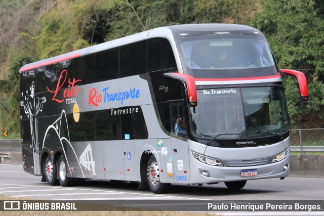 Rio Transporte Terrestre Locadora 10698 na cidade de Piraí, Rio de Janeiro, Brasil, por Paulo Henrique Pereira Borges. Número da foto: #13232862.