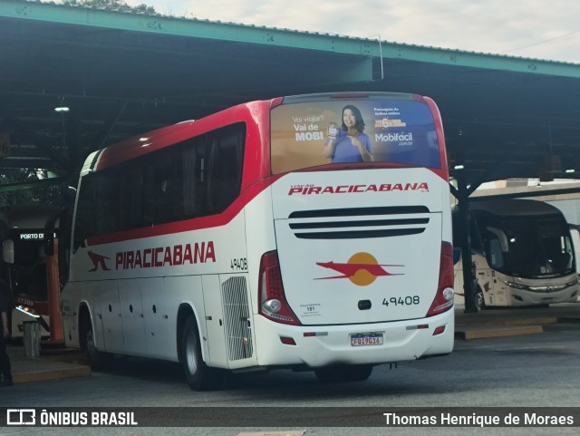 Viação Piracicabana 49408 na cidade de Guarulhos, São Paulo, Brasil, por Thomas Henrique de Moraes. Número da foto: #13231785.
