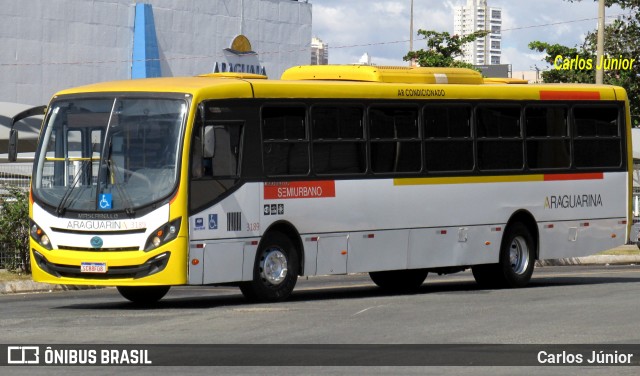 Viação Araguarina 3189 na cidade de Goiânia, Goiás, Brasil, por Carlos Júnior. Número da foto: #13233483.