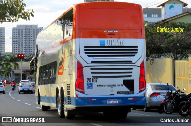 Expresso União 20107 na cidade de Goiânia, Goiás, Brasil, por Carlos Júnior. Número da foto: #13234194.