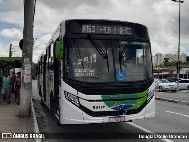 Ralip Transportes Rodoviários 3115 na cidade de Barueri, São Paulo, Brasil, por Douglas Célio Brandao. Número da foto: #13234739.