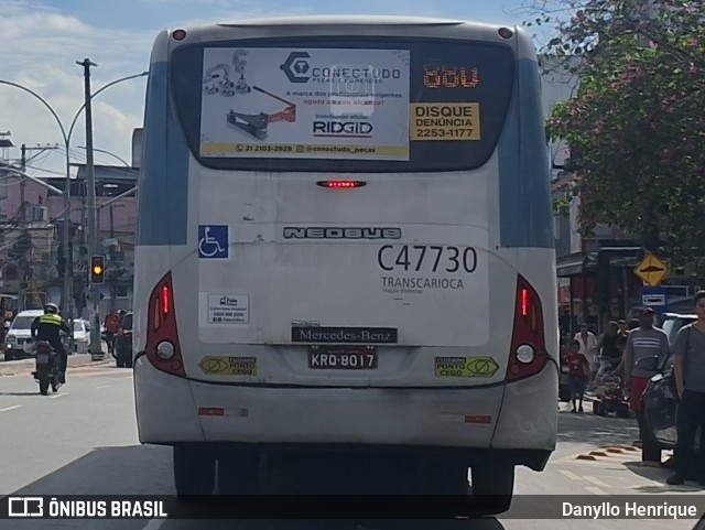 Viação Redentor C47730 na cidade de Rio de Janeiro, Rio de Janeiro, Brasil, por Danyllo Henrique. Número da foto: #13231868.