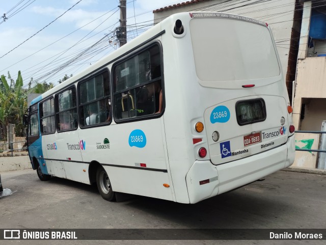 Viação Grande Vitória 23869 na cidade de Vitória, Espírito Santo, Brasil, por Danilo Moraes. Número da foto: #13232203.