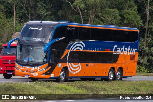 Cadatur Transportes e Turismo 28800 na cidade de Garuva, Santa Catarina, Brasil, por Petris _spotter 2.4. Número da foto: #13234084.