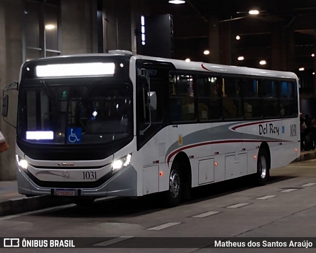 Del Rey Transportes 1031 na cidade de Carapicuíba, São Paulo, Brasil, por Matheus dos Santos Araújo. Número da foto: #13232080.