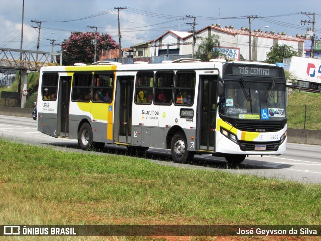 Viação Campo dos Ouros 3958 na cidade de Guarulhos, São Paulo, Brasil, por José Geyvson da Silva. Número da foto: #13233480.