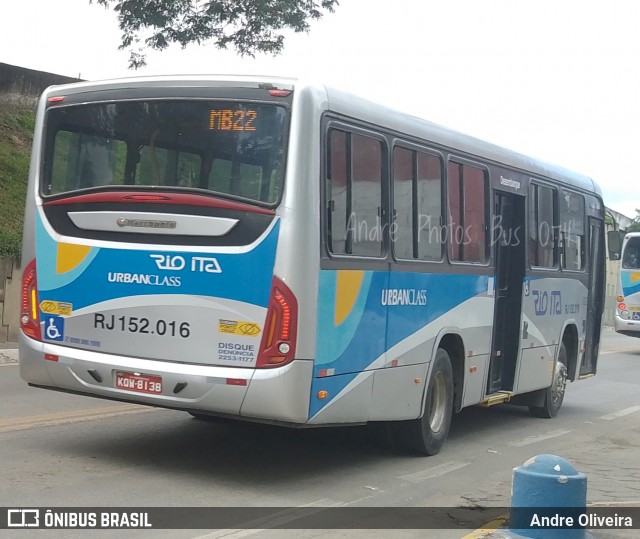 Rio Ita RJ 152.016 na cidade de Tanguá, Rio de Janeiro, Brasil, por Andre Oliveira. Número da foto: #13234844.