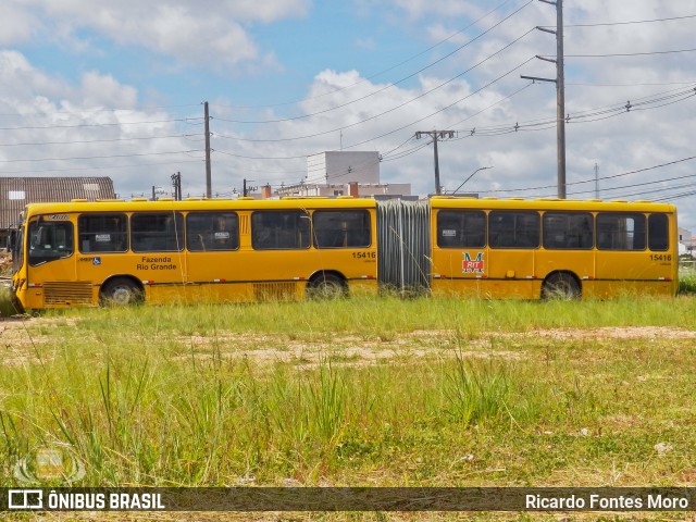 Leblon Transporte de Passageiros 15416 na cidade de Fazenda Rio Grande, Paraná, Brasil, por Ricardo Fontes Moro. Número da foto: #13232564.