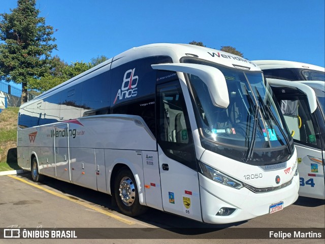 Wendling Transportes Coletivos 12050 na cidade de Santana do Livramento, Rio Grande do Sul, Brasil, por Felipe Martins. Número da foto: #13233486.
