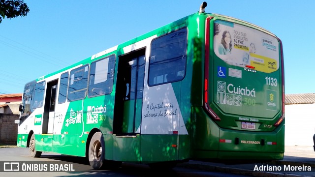 Viação Paraense Cuiabá Transportes 1133 na cidade de Cuiabá, Mato Grosso, Brasil, por Adriano Moreira. Número da foto: #13231806.