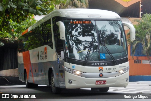 Viação Cidade do Aço RJ 174.181 na cidade de Volta Redonda, Rio de Janeiro, Brasil, por Rodrigo Miguel. Número da foto: #13232474.