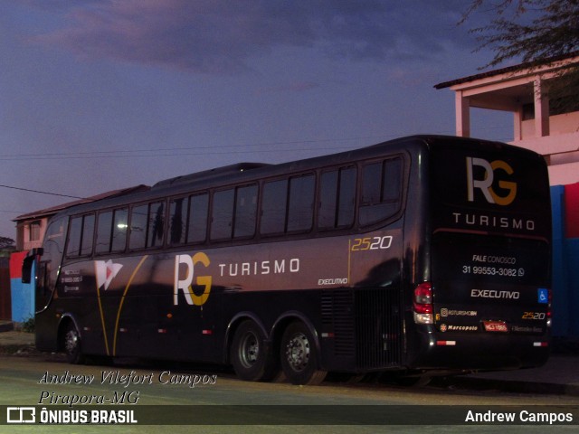 RG Turismo 25520 na cidade de Pirapora, Minas Gerais, Brasil, por Andrew Campos. Número da foto: #13234738.
