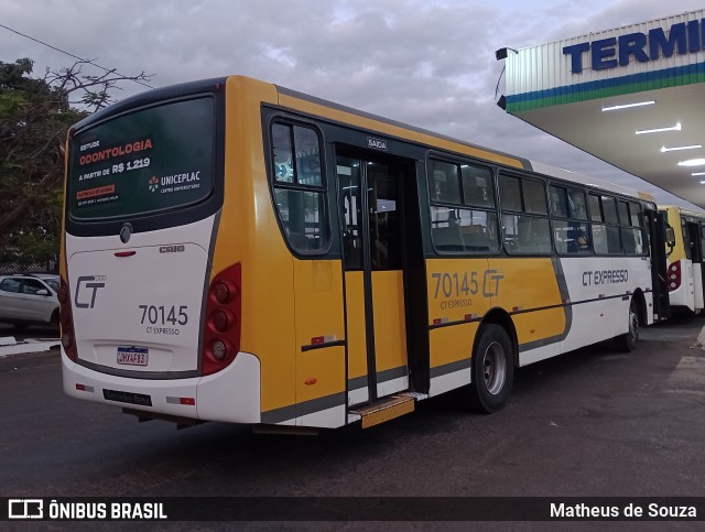 CT Expresso 70145 na cidade de Luziânia, Goiás, Brasil, por Matheus de Souza. Número da foto: #13232284.