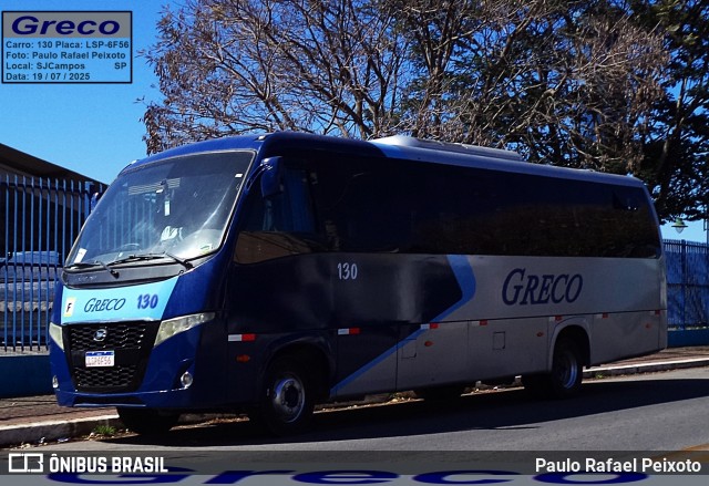 Greco Transporte e Turismo 130 na cidade de São José dos Campos, São Paulo, Brasil, por Paulo Rafael Peixoto. Número da foto: #13233599.