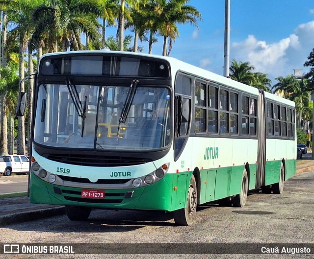 Jotur - Auto Ônibus e Turismo Josefense 1519 na cidade de Florianópolis, Santa Catarina, Brasil, por Cauã Augusto. Número da foto: #13231847.