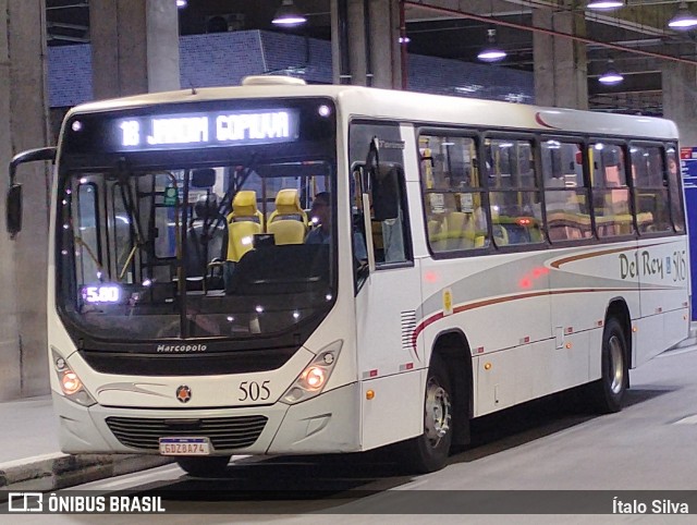 Del Rey Transportes 505 na cidade de Carapicuíba, São Paulo, Brasil, por Ítalo Silva. Número da foto: #13231607.