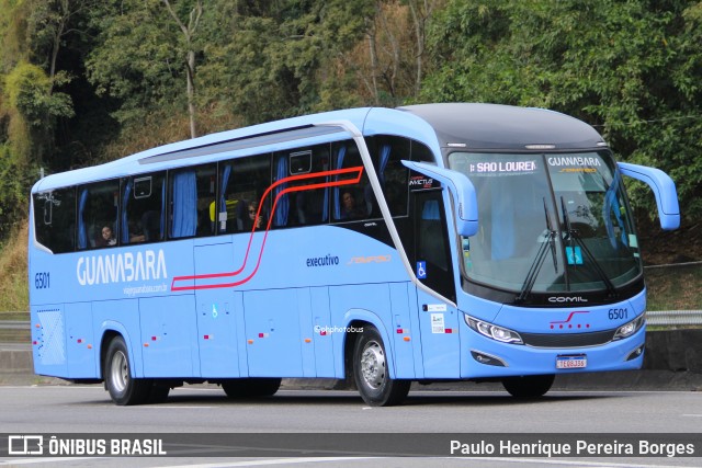 Viação Sampaio 6501 na cidade de Piraí, Rio de Janeiro, Brasil, por Paulo Henrique Pereira Borges. Número da foto: #13232867.