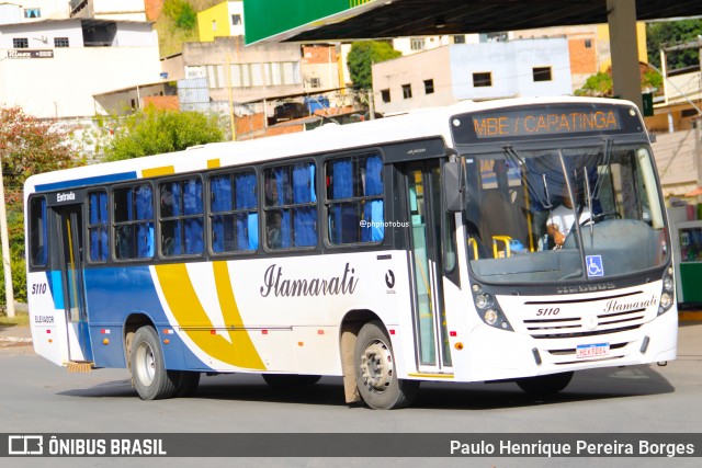 Viação Itamarati 5110 na cidade de Caratinga, Minas Gerais, Brasil, por Paulo Henrique Pereira Borges. Número da foto: #13232690.