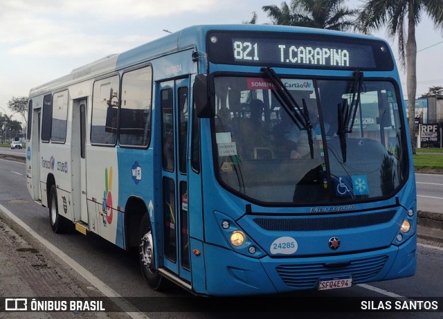 Unimar Transportes 24285 na cidade de Serra, Espírito Santo, Brasil, por SILAS SANTOS. Número da foto: #13232175.