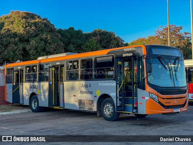 Auto Viação Marechal Brasília 447463 na cidade de Ceilândia, Distrito Federal, Brasil, por Daniel Chaves. Número da foto: #13232063.